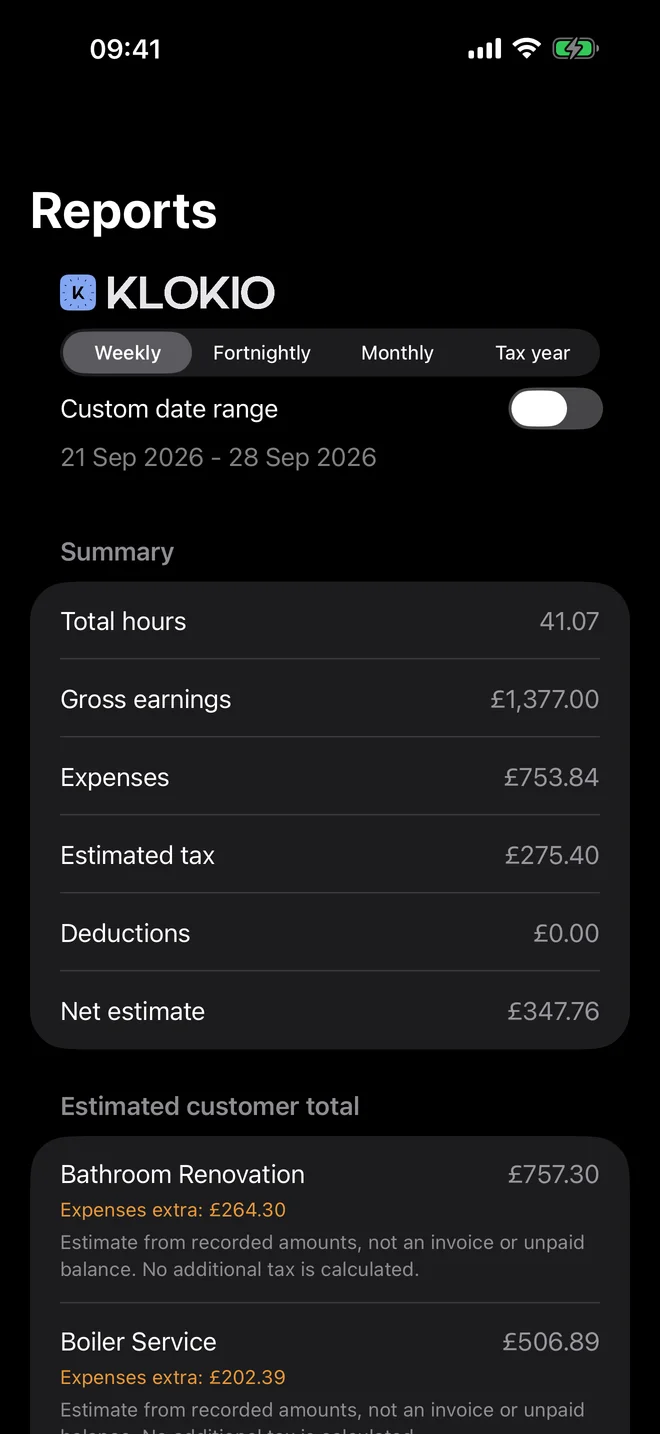Report summaries and Pro exports